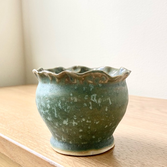 handmade Other - art studio handmade pottery stoneware bowl decor hand thrown artist signed mac